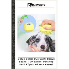 Delux Serisi Duş Vakti Banyo Seansı Tüy Bakımı Petshop Kedi Köpek Yıkama Kesesi