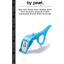 Özel Seri Ikram Aracı Mutfak Aleti Hızlı Yardımcı Soyacak Pratik Ergonomik Plastik Elma Soyacağı