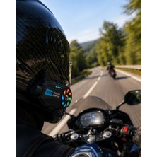 Yakup Tokatlı Moda Ytm Motosiklet Kask Kamera Sistemi Gece Görüş Destekli Bluetooth ve Uzun Pil