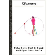 Delux Serisi Dost Ev Enerji Kedi Oyun Oltası 90 cm