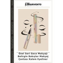 Özel Seri Gece Makyajı Belirgin Bakışlar Makyaj Çantası Kalem Eyeliner