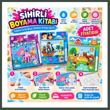 Bezos BK012 Sihirli Boyama Kitabı (Adet Fiyatıdır) Nhr