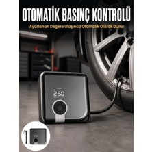 Astraltech Ytm Kompakt Tasarımlı LED Işıklı Taşınabilir Diyafram Tip Kompresör Yeni Nesil