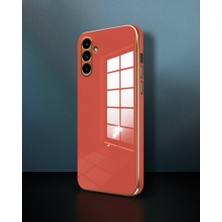 TeknoKapsül Samsung Galaxy A25 5g Kılıf Volet Silikon - Kırmızı