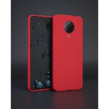 TeknoKapsül Xiaomi Redmi K30 Pro Kılıf Nano İçi Kadife Silikon - Sarı