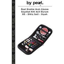 Özel Üretim Hızlı Çözüm Seyahat Kiti Acil Durum Ds - Dikiş Seti - Siyah
