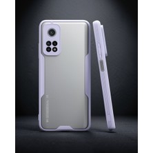 TeknoKapsül Xiaomi Mi 10t Pro Kılıf Platin Silikon - Lila