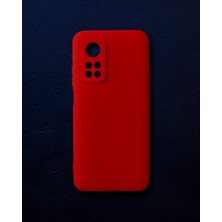 TeknoKapsül Xiaomi Mi 10t Kılıf Nano İçi Kadife Silikon - Kırmızı