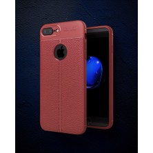 TeknoKapsül Apple İphone 7 Plus Kılıf Auto Focus Kapak - Kırmızı