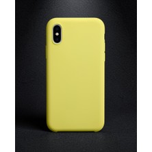 TeknoKapsül Apple İphone Xs Max Kılıf Lansman Legant Silikon - Sarı