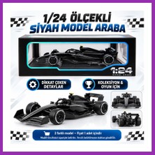 Salmore 1/24 Formula F1 Siyah Model Araba Bty