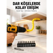 Astraltech Ytm 12’li Akrobat Bits Vidalama Seti Esnek Uç Çok Yönlü Kullanım Yeni Nesil