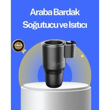 Yakup Tokatlı Moda Ytm Araç Içi Isıtıcı Soğutucu Bardaklık 60°c Isıtma -4°c Soğutma
