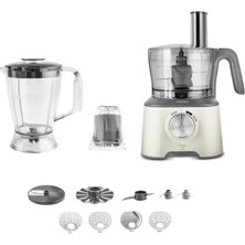 Defne Store x Refika Birgül Mastermaid Power Multifunctional 10 In 1 Swiss Cream Mutfak Robotu 2000W