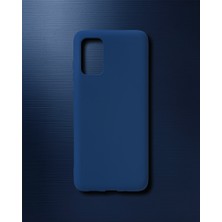 TeknoKapsül Samsung Galaxy S20 Plus Kılıf Nano İçi Kadife Silikon - Lacivert