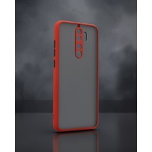 TeknoKapsül Xiaomi Redmi Note 8 Pro Kılıf Montreal Silikon Kapak - Kırmızı