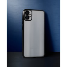 TeknoKapsül Samsung Galaxy A05 Kılıf Razer Lensli Silikon - Siyah