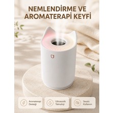 Yakup Tokatlı Moda Ytm Aroma Difüzör Hava Nemlendirici Sessiz Çalışma LED Gece Lambası