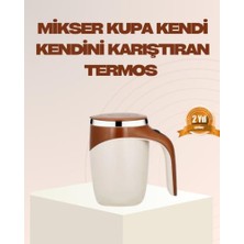 Defne Store USB Şarjlı Manyetik Karıştırıcı Kupa – Otomatik Kahve Karıştırma Bardağı