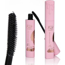 Defne Store Rose Lash Potion Yoğun Hacim Veren Fiberli Siyah Maskara - Suya Dayanıklı Rimel