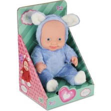 Galtoys Global GL100156 Sevimli Sesli Bebek Roza Tavşan Figürlü Mavi