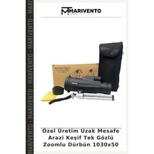 Özel Üretim Uzak Mesafe Arazi Keşif Tek Gözlü Zoomlu Dürbün 1030X50