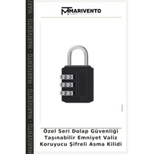 Özel Seri Dolap Güvenliği Taşınabilir Emniyet Valiz Koruyucu Şifreli Asma Kilidi