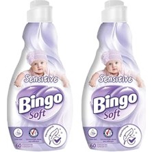 Defne Store Soft Konsantre Çamaşır Yumuşatıcısı Sensitive 1440 ml x 2 Adet