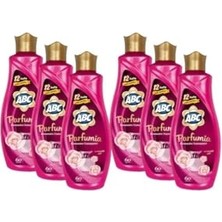 Defne Store Parfumia Sıvı Konsantre Çamaşır Yumuşatıcısı 1440 ml x 6 Adet Romantik Gül