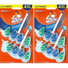 Defne Store Klozet Blok 2'li Marine, 77.2g 1 Paket (1 x 122 G) 2'li Paket