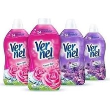 Defne Store Max Konsantre Çamaşır Yumuşatıcısı 4 x 1440 ml (240 Yıkama) 2 Taze Gül + 2 Taze Lavanta