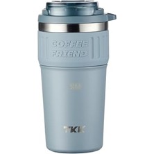 Defne Store Tkk 630 ml Pipetli/pipetsiz Kullanım Askılı Paslanmaz Çelik Termos Kahve Mug Matara