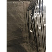 Defne Store Çadır, Siyah Branda 230 G 8 Metre x 6 Metre Çadır