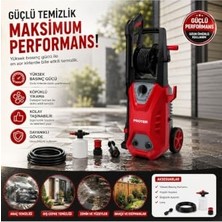 Defne Store Pr 2550 Cw Makaralı Köpüklü Basınçlı Oto Yıkama Makinesi 2100W 160 Bar, 5684949684