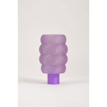 Defne Store Masa Lambası, Bloom Dekoratif, E27 Led, 33 Cm, Lavanta