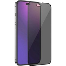 Yakup Tokatlı Moda Tm IPHONE 14 Pro Max Uyumlu Hayalet Ekran Gizli Tam Kaplayan Kırılmaz Cam Seramik Ekran Koruyucu Film