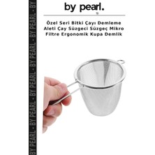 Özel Seri Bitki Çayı Demleme Aleti Çay Süzgeci Süzgeç Mikro Filtre Ergonomik Kupa Demlik