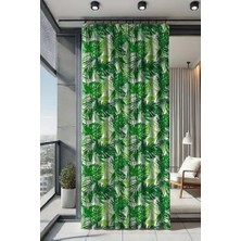 Defne Store Sizenelazım Su Geçirmez Desenli Oxford Balkon Perdesi, TROPIKDESENOXFORDBALKONPERDE200X350M, 200 x 350, Tropik