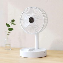 Yakup Tokatlı Moda Tm USB Şarjlı Katlanır Masaüstü Vantilatör (16.4 Cm)