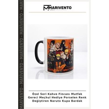 Özel Seri Kahve Fincanı Mutfak Gereci Meçhul Hediye Porselen Renk Değiştiren Naruto Kupa Bardak
