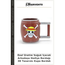Özel Üretim Soğuk Içecek Arkadaşa Hediye Bardağı 3D Tasarımı Kupa Bardak