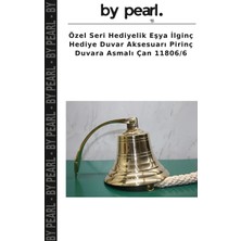 Özel Seri Hediyelik Eşya Ilginç Hediye Duvar Aksesuarı Pirinç Duvara Asmalı Çan 11806/6
