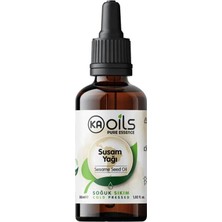 Kaoils Pure Essence Susam Yağı 30 ml – %100 Saf Soğuk Sıkım Sesame Oil, Cilt ve Vücut Bakımı, Masaj ve Taşıyıcı Yağ