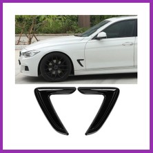 Salmore Bmw Tip Çamurluk Havalandırma Venti Kısa Parlak Siyah NKT98 Bty