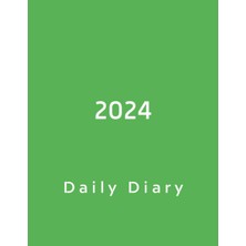 Zemira 2024 Daily Planner One Page Per Day: 12 Month Organizer, Calendar 12 Months, Jan To Dec 2024, 8.5"