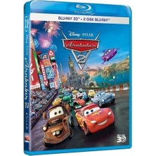 Disney Cars 2 - Arabalar 2 3d+2d Combo Blu-Ray 2 Disk Tiglon