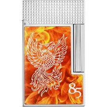 S.t. Dupont Ligne 2 85TH Anniversary Gümüş Turuncu Puro Çakmağı 16085PCL