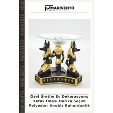 Özel Üretim Ev Dekorasyonu Yatak Odası Harika Seçim Polyester Anubis Buhurdanlık
