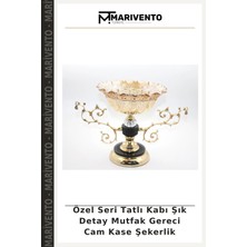 Özel Seri Tatlı Kabı Şık Detay Mutfak Gereci Cam Kase Şekerlik
