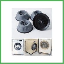 Astraltech Çamaşır Makinesi Titreşim Engelleyici Stoper Gri 4 Lü Set Bezoss